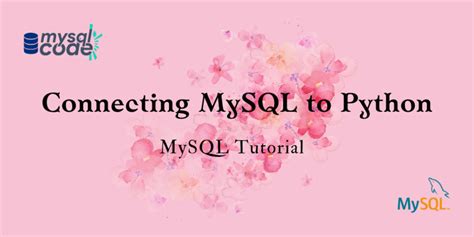 Python Scripts with MySQL Tutorial に対する画像結果