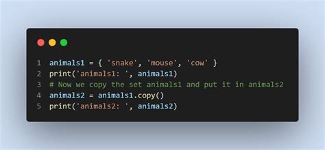 Python Set Methods に対する画像結果