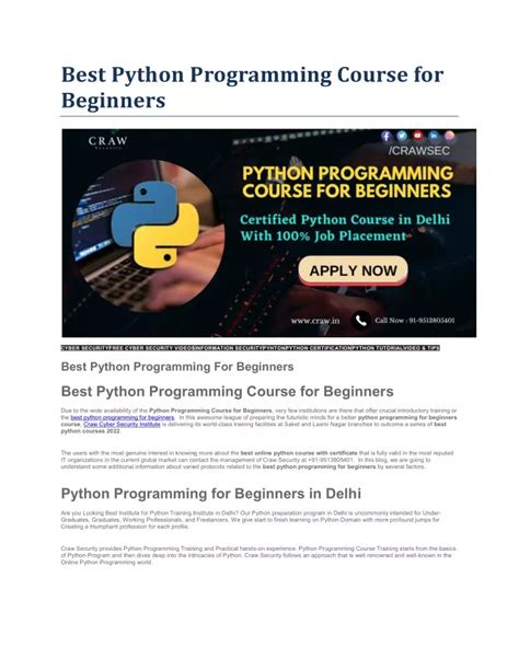Image result for Python Programming Course for Beginners