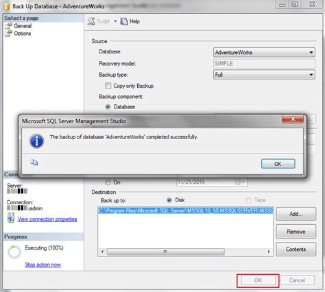Image result for SQL Server Backup Database Command