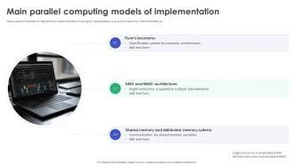 Image result for Parallel Computing Models