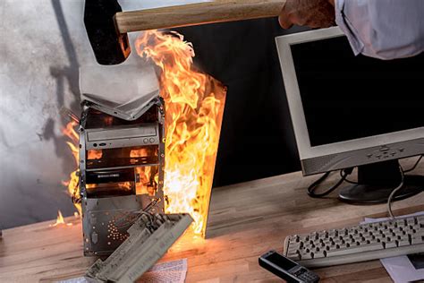 Image result for Basic Computer Burning