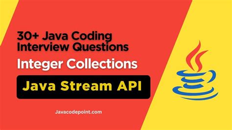 Image result for Java Stream API Interview Questions