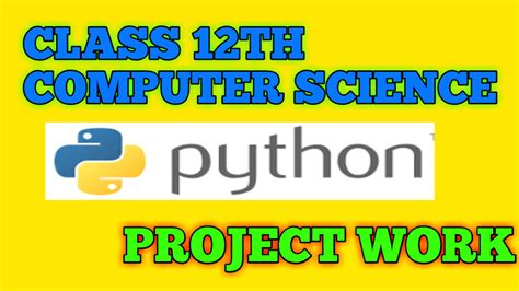 Image result for Python Project of Class 12 File