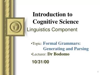 Image result for Cognitive Science Introduction