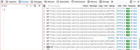 Firefox JavaScript Console に対する画像結果