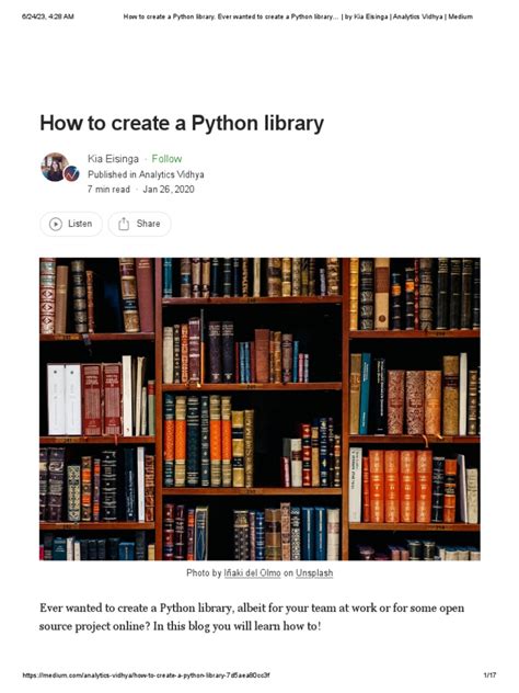 Making Simple Python Library に対する画像結果