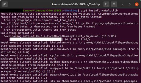 Install Matplotlib Python に対する画像結果
