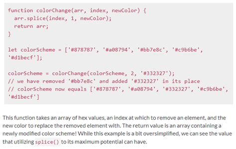 Image result for Freecodecamp JavaScript Algorithms and Data Structures Step 17