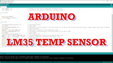 LM35 Temperature Sensor Arduino Code に対する画像結果