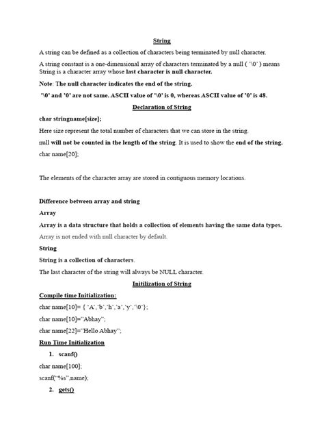 Image result for A Computer Science String Basics