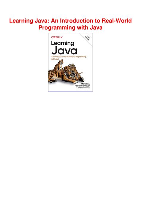 Image result for Learning Java PDF
