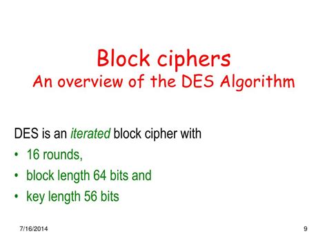 Image result for Des Algorithm Ciphertext Example