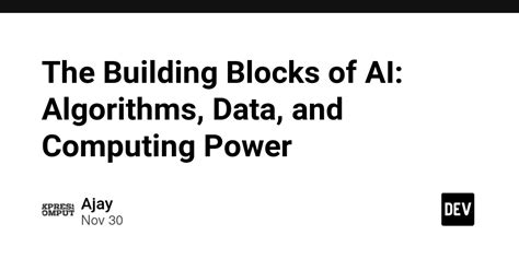 Image result for Computing Power and Algorithm