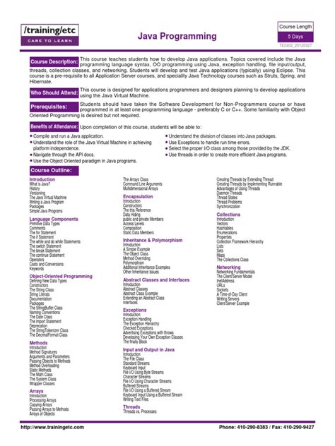 Image result for Learn Java Programming Course Templete