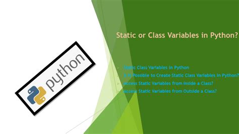 Image result for Python Class Variables