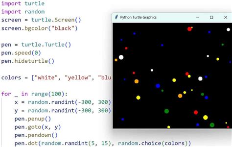 Toradh íomhá ar Python Turtle Tutorial