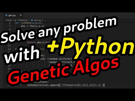 Image result for Genetic Algorithm Intro Python