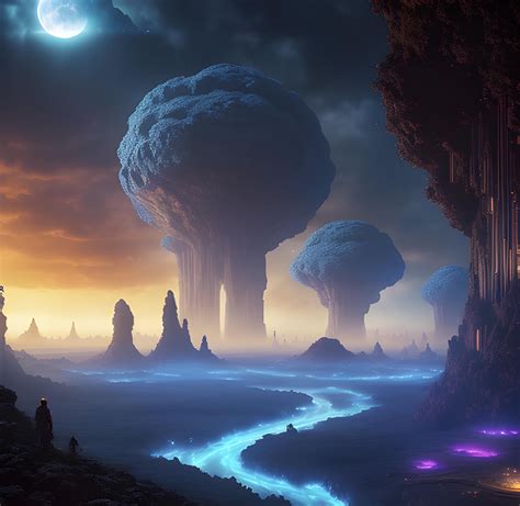 Image result for Alien World Vector Landscape