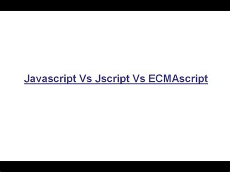 Image result for JScript vs JavaScript