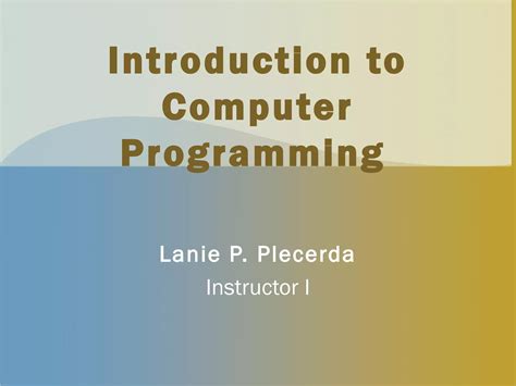 Image result for Computer Programming Introduction