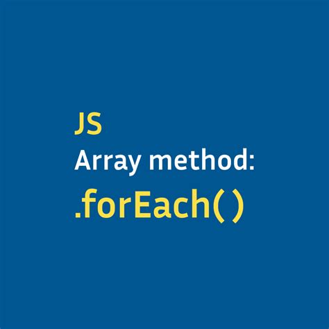 Image result for For Each Array Function in JavaScript