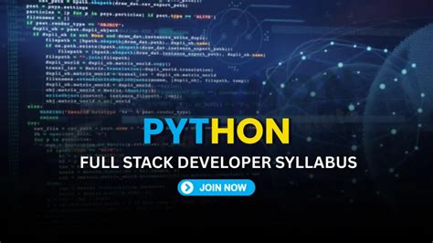 Image result for Python Full-Stack Developer Syllabus