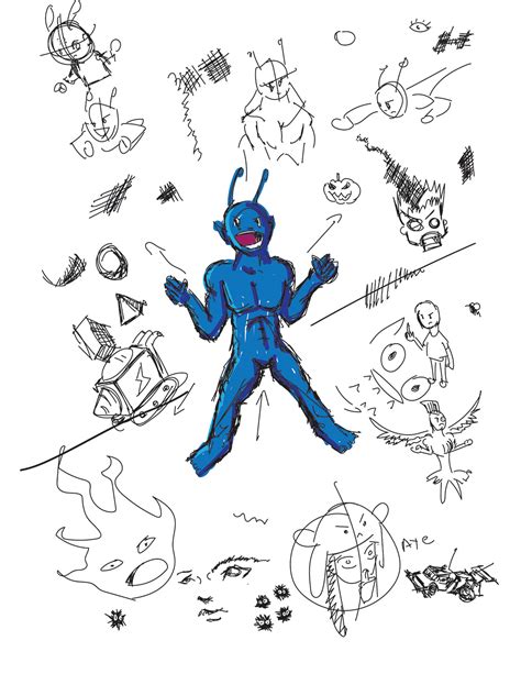 Alien Comic on Behance