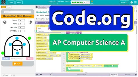 Image result for Code.org Performance Task Tutorial