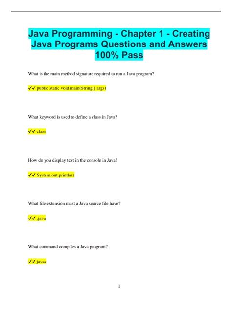 Creating Java Programs に対する画像結果