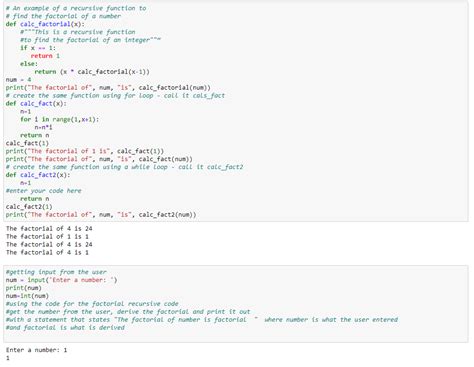 Image result for Recursive Function Python Example