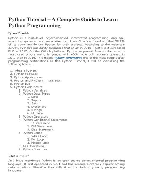 Image result for Python Language Guide