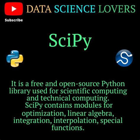 Image result for SciPy Python