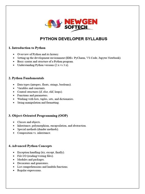 Image result for Python Full-Stack Developer Syllabus