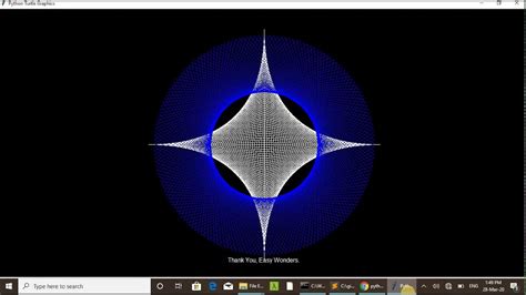 Toradh íomhá ar Python Graphics Code