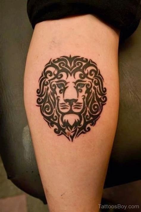 Tribal Lion Head Tattoo - Tattoos Designs