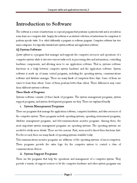 Afbeeldingsresultaten voor Computer Software Introduction