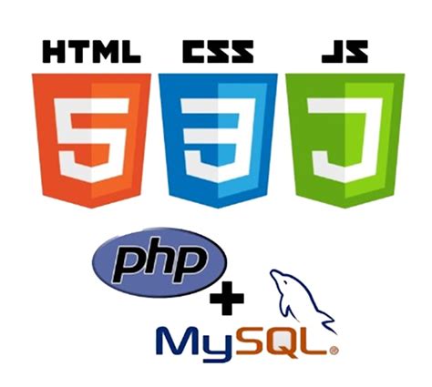 Image result for HTML CSS JavaScript PHP SQL Logo