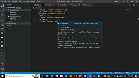 Image result for Python Simple Calculator Code