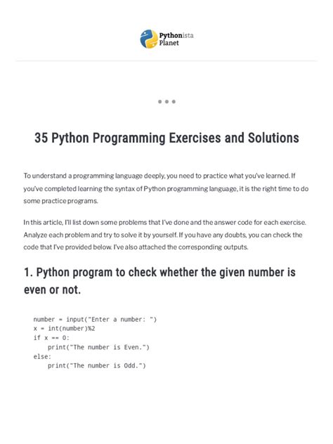 Bildergebnis für Python Coding Exercises