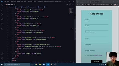 Afbeeldingsresultaten voor Formulario Con HTML/CSS Y JavaScript
