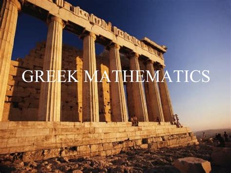 Image result for Math and the Greek