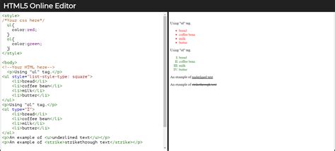 Image result for Basic HTML Code Sample