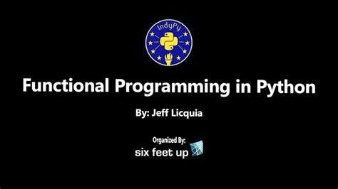 Python Functional Programming に対する画像結果