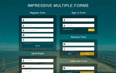 88 Best Free HTML5 Form Templates 2020 | Wpshopmart