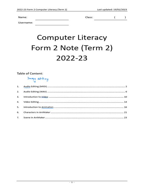 Image result for Form 2 Computer Lessons