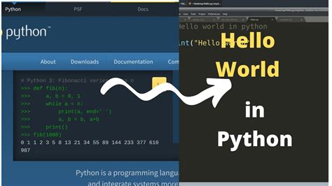 Image result for Python HelloWorld Code