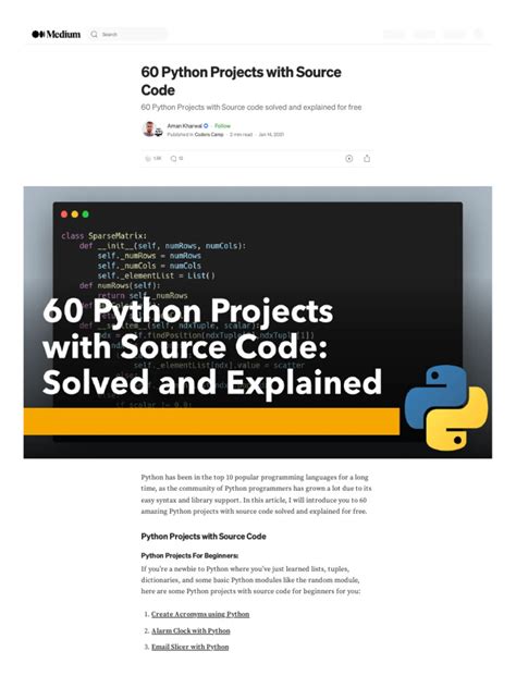 Image result for Python Programming Project Examples