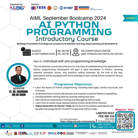 Image result for Python Course Poster