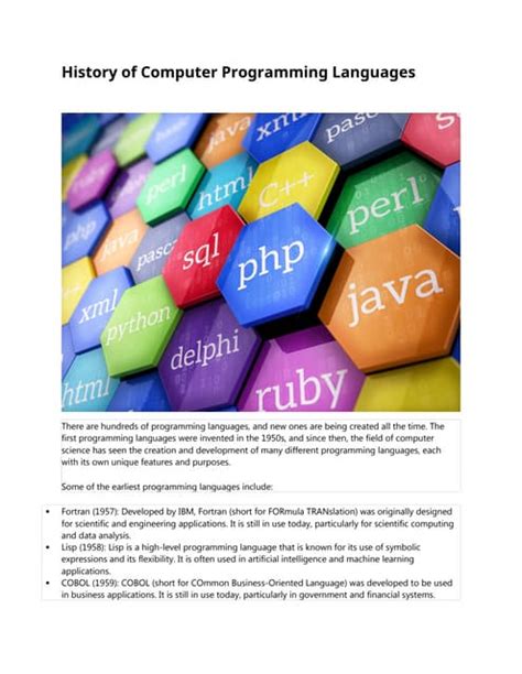 Image result for Early Computer Programming Languages